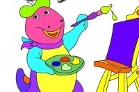 Kolorowanka z Dinozaurem 2 Kolorowanka z Dinozaurem 2