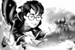 Kolorowanka z Harrym Potterem Kolorowanka z Harrym Potterem