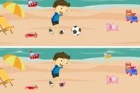 Różnice na Plaży Różnice na Plaży
