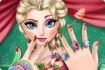 Świąteczne Manicure Elsy Świąteczne Manicure Elsy