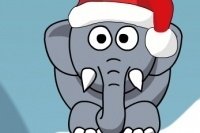 Chrapiący Słoń na Boże Narodzenie