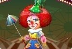 Dziewczyna klaun